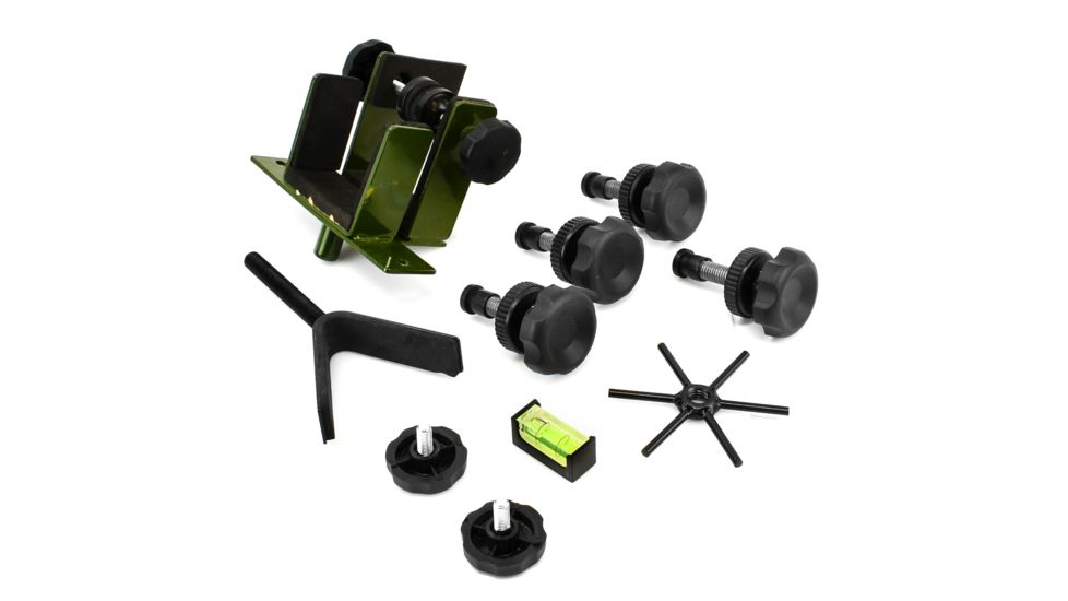 Hyskore Dual Damper Shooting &amp; Sighting Rest, Black/OD Green, 30275