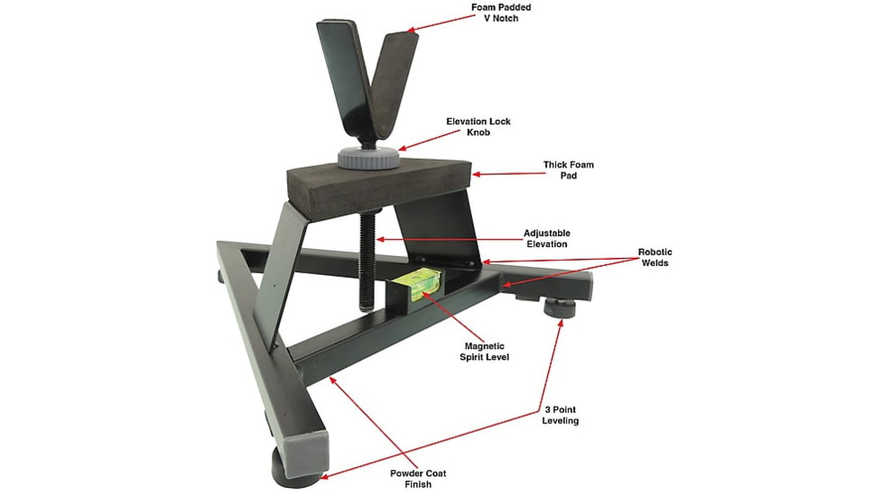 Hyskore 3 Point Rifle/Pistol Shooting Rest
