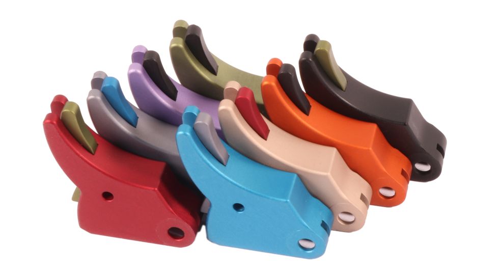 HYVE Technologies Monarch Trigger System, Smith &amp; Wesson M&amp;P Shield 9mm/.40, Black Shoe/Blue Safety, SW9-T1-1-4