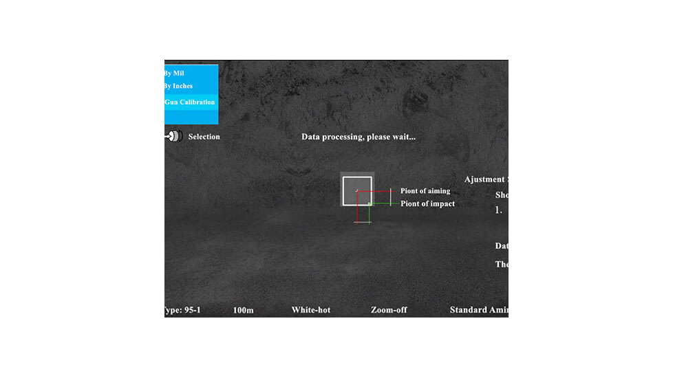 iAiming iA-612 Smart Thermal Imaging Rifle Scope, 42 mm, iA-612