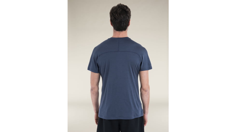 Icebreaker 150 MerinoFine Ace SS T-Shirt - Mens, Graphite, Medium, IB0A56X8884M