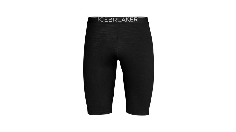 Icebreaker 200 Oasis Thermal Shorts - Mens, Black, Extra Large, IB0A59KY001XL
