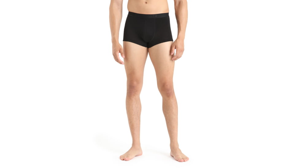 Icebreaker Cool-Lite Anatomica Trunks - Mens, Black, Large, IB105223001L