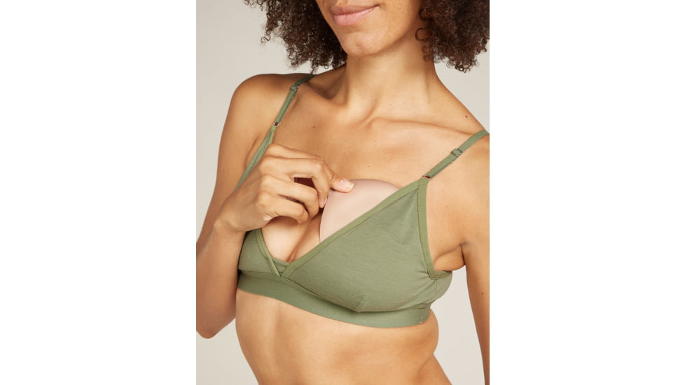 Icebreaker Merino 150 Siren Bra w/ Inserts - Womens