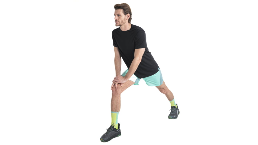 Icebreaker Men Merino 125 Cool-Lite Sphere SS Tee, Black, XL, IB0A56ZM001XL