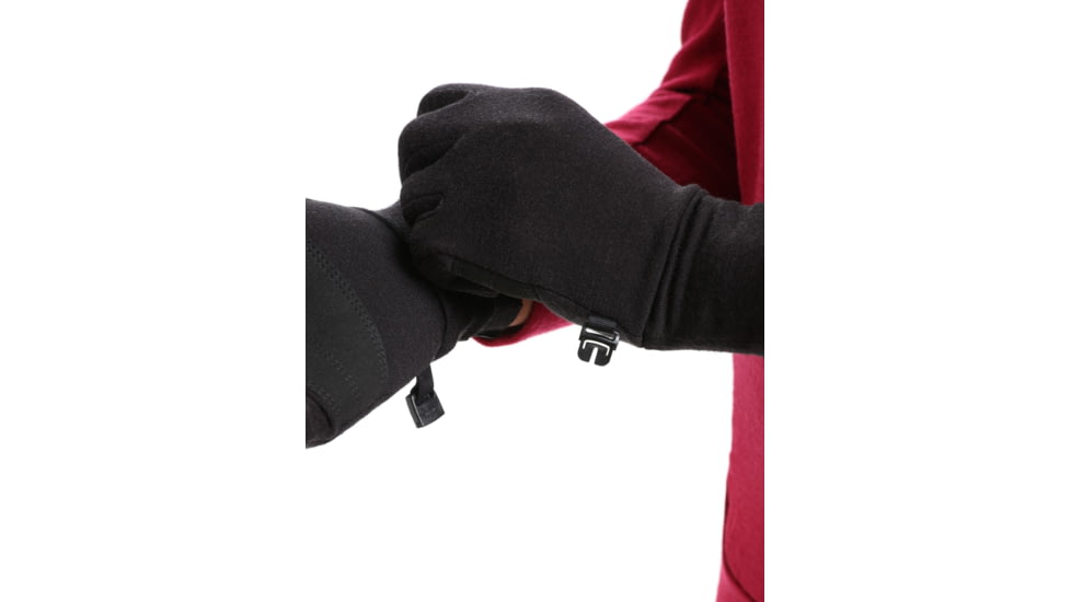 Icebreaker Sierra Gloves, Black, Small, IB104829001S