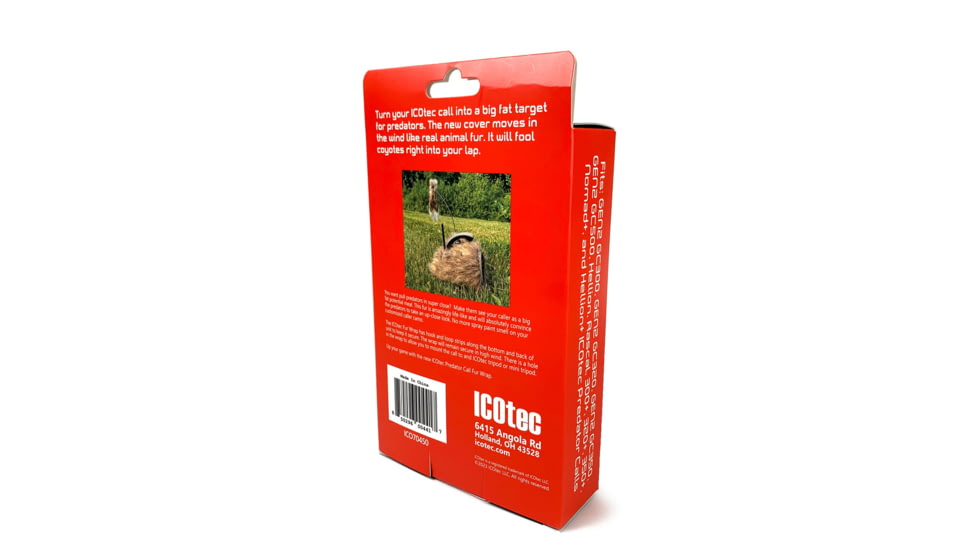 ICOtec GC Fur Cover, Brown, Small, ICO70450