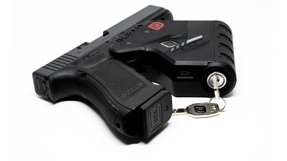 IDENTILOCK GLK-A1 Biometric Trigger Lock, Black ID010101GLKA1