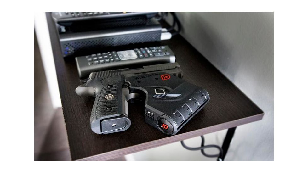 IDENTILOCK S&amp;W-A1 Biometric Trigger Lock, Black, ID010101SNWA1