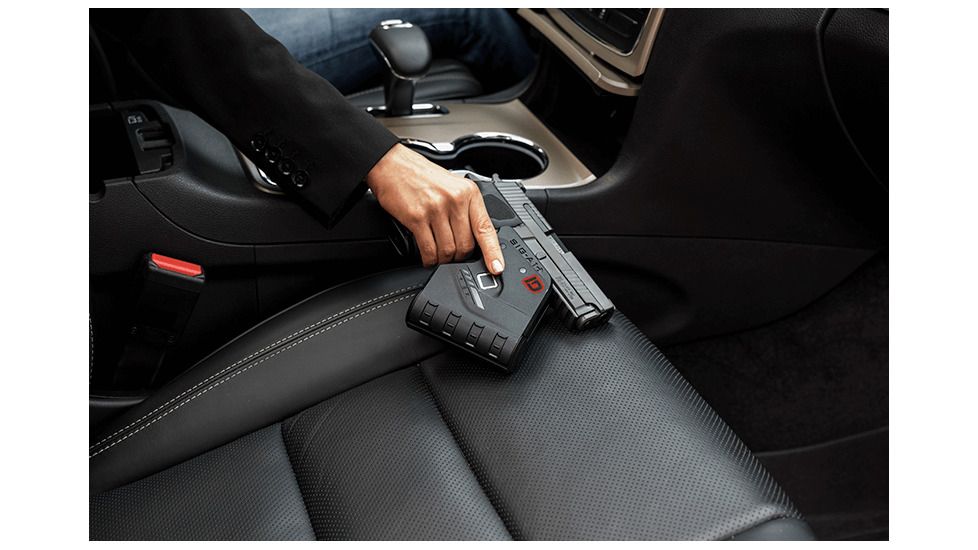 IDENTILOCK GLK-A1 Biometric Trigger Lock, Black ID010101GLKA1