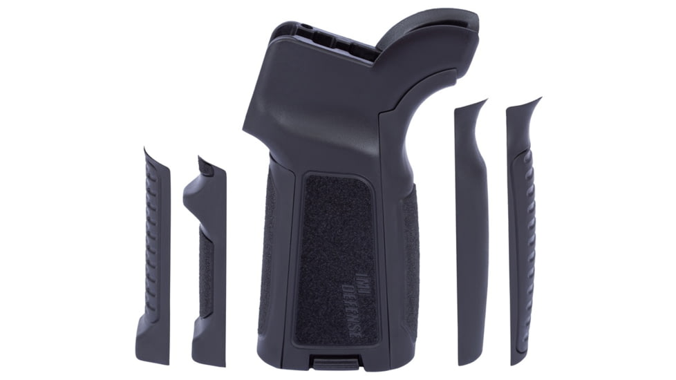 IMI Defense CG-2 Pistol Grip w/ Interchangeable Panels, Black, 96609