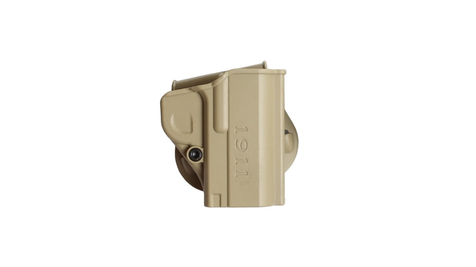 IMI Defense One Piece Polymer OWB Paddle Holster, Colt Officer's ACP, Flat Dark Earth, Right, IMI-Z8080FDE