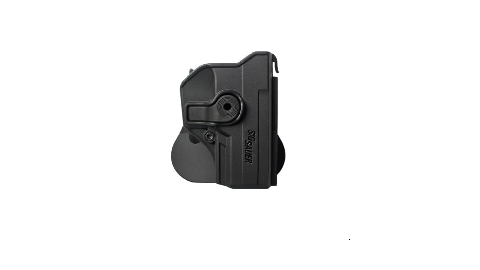 IMI Defense Polymer OWB Paddle Holster, SIG Sauer P250 Compact, SIG Sauer P320 Carry, SIG Sauer P320 Compact, Black, Right, IMI-Z1060CBLACK