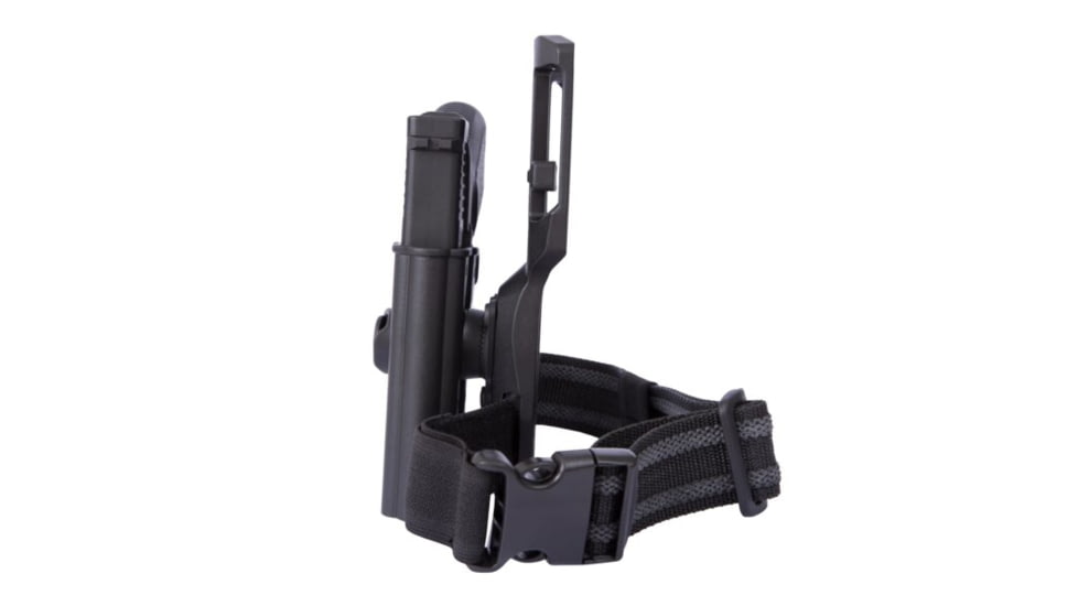 IMI Defense Mid Ride Belt Attachment w/Thigh Strap, Black, IMI-Z2250BLACK