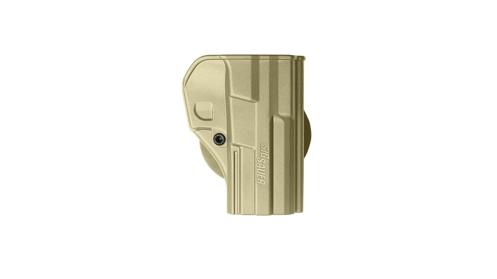 IMI Defense One Piece OWB Paddle Polymer Holster, Sig Sauer 2022/220R3/227R3/M11-A1/Cz99 Pistol, FDE, IMI-Z8030(SG2)FDE