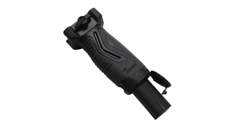 IMI Defense OVG Overmolding Vertical Front Grip, Black/Black, IMI-ZG105BLACK/BLACK