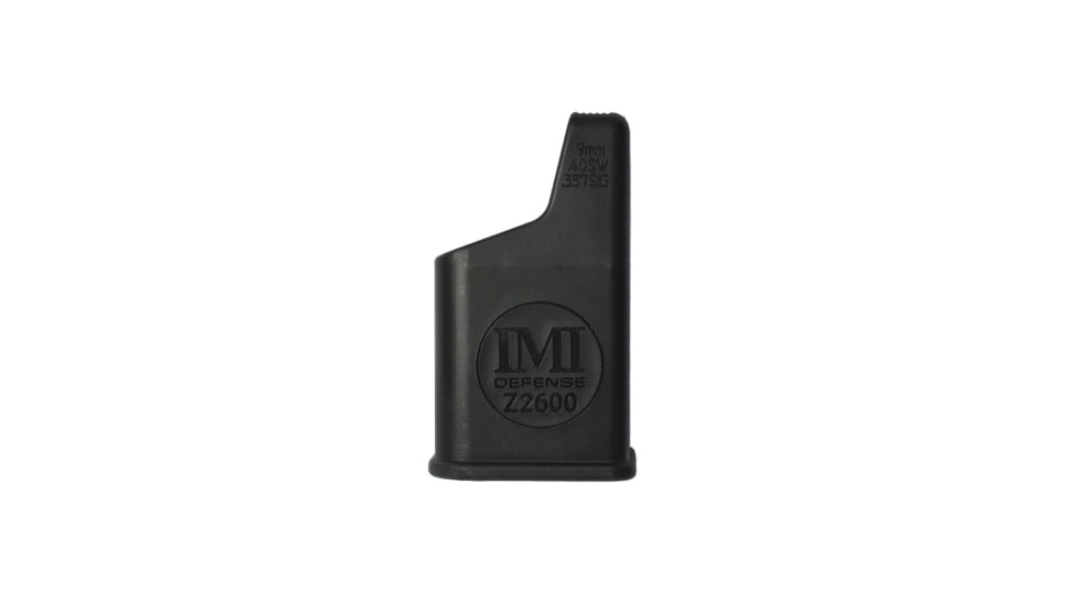 IMI Defense Polymer Magazine Loader Fits 1911 .45ACP Single Stack Magazines, Black, IMI-Z2601BLACK