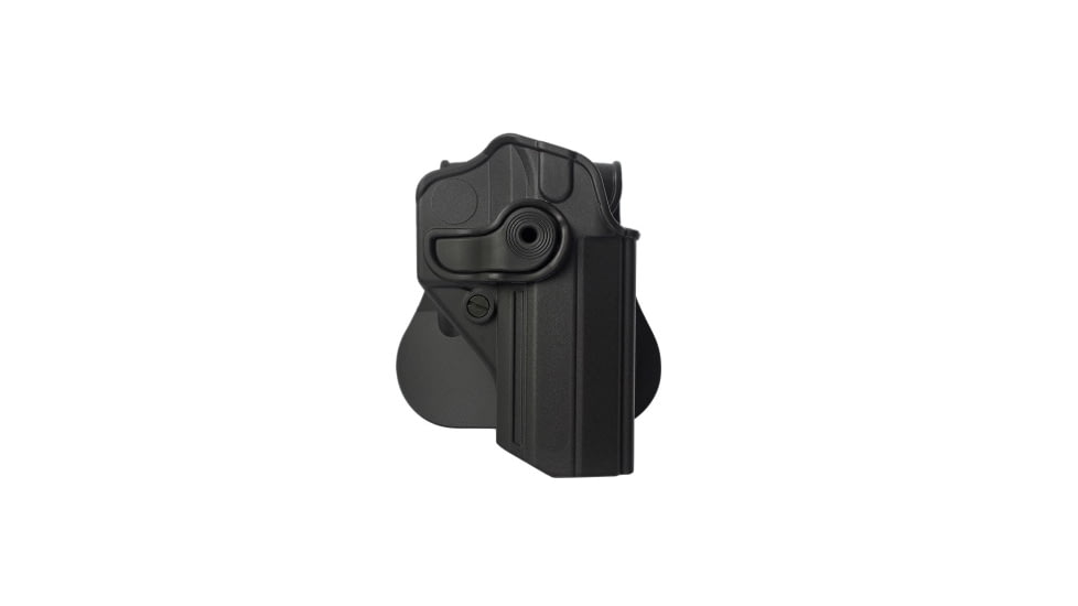 IMI Defense Polymer OWB Paddle Holster, Iwi Jericho/Baby-Eagle 9mm/.40, Canik 55 Shark, Black, IMI-Z1270BLACK