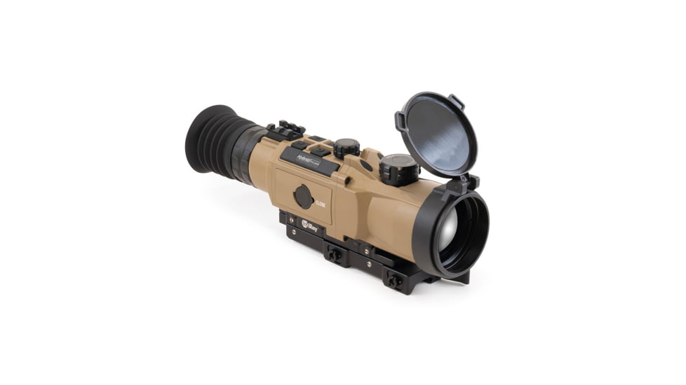 InfiRay Outdoor HYBRID 384 3X 50mm Multi-function Thermal Sight, Tan, 2.99x3.03x11.02, IRAY-HYL50W