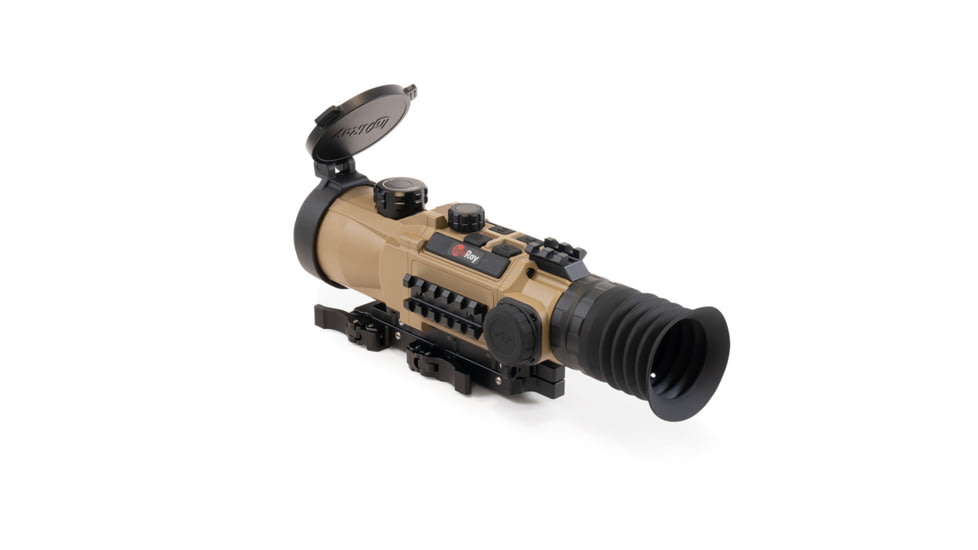 InfiRay Outdoor HYBRID 384 3X 50mm Multi-function Thermal Sight, Tan, 2.99x3.03x11.02, IRAY-HYL50W