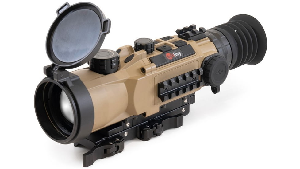 InfiRay Outdoor HYBRID 384 3X 50mm Multi-function Thermal Sight, Tan, IRAY-HYL50W