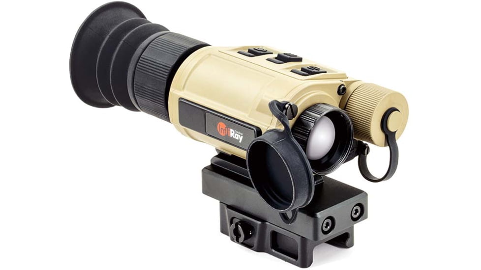 InfiRay Outdoor Rico Micro V2 1-4x25mm Multi-Purpose Thermal Monocular, 640x480, Tan, IRAY-RH25V2