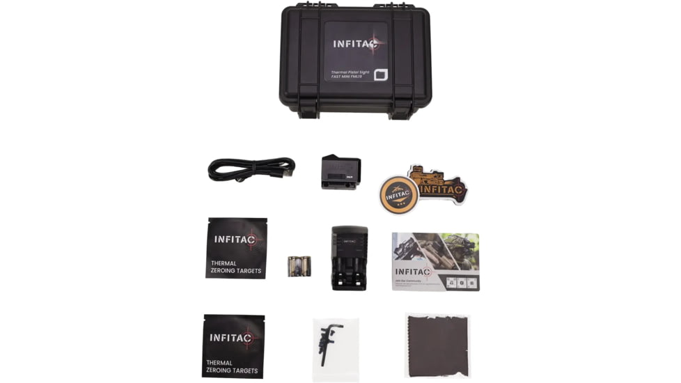 InfiTac FML19 2x Thermal Imaging Rifle Scope, 384x288, 60Hz, Black, FML19