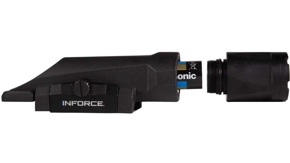 INFORCE Gen 3 - WMLx White-IR 900 Lumens Weapon Light, CR123a, Black Body, IF71014