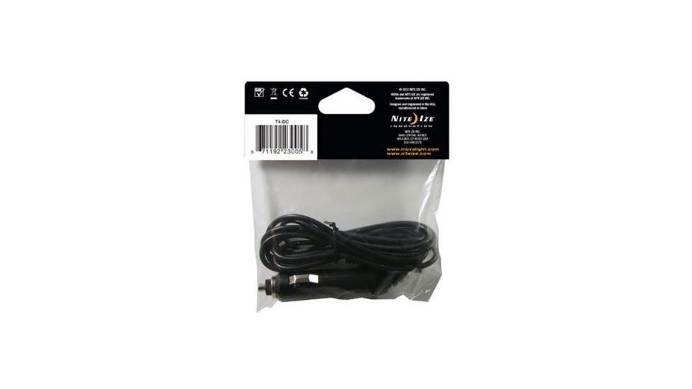 Inova DC Adapter - 12 v Auto Adapter for T-4 Series Flash Light T4-DC