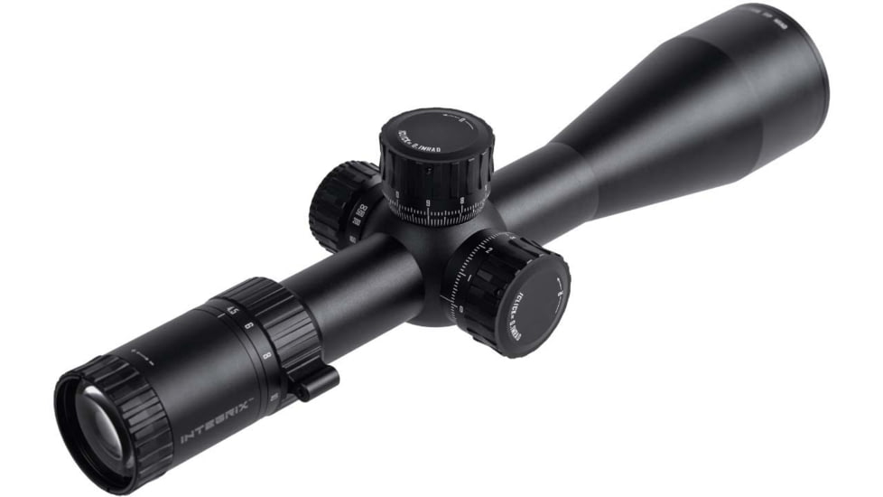 Integrix iX6 4.5-27x56 Rifle Scope, 34mm Tube, First Focal Plane, M1 MRAD Reticle, Black, iX645FM1