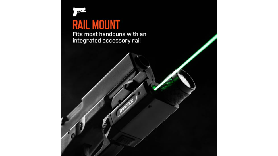 IPROTEC IPRMLT0002 RM600LSR Rail Mount Light Green Laser 600 Lum