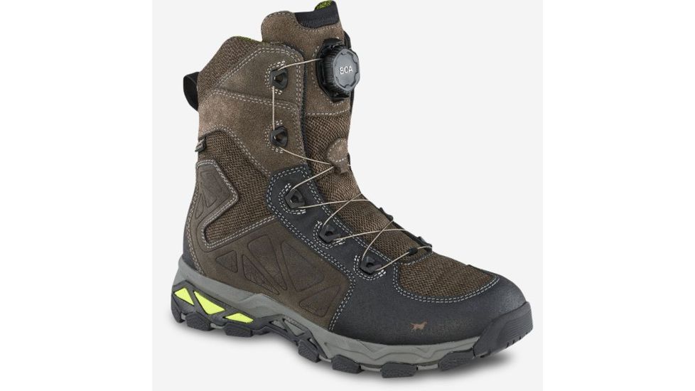 Irish Setter Ravine 2891 Boot - Men's, Leather, Waterproof, Wide, Brown/Lime Green Accents, 9.5 02891E2095