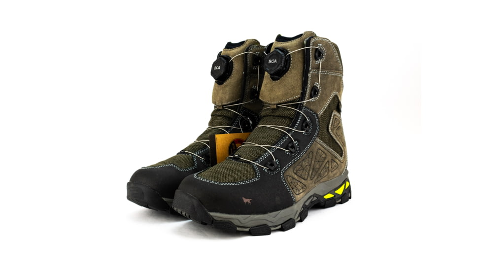 Irish Setter Ravine 2891 Boot - Men's, Leather, Waterproof, Medium, Brown/Lime Green Accents, 11, 02891D 110