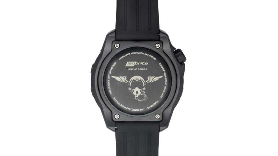 Isobrite Squadron T100 Tritium Illuminated Automatic Watch, Blue, ISO1102-PU