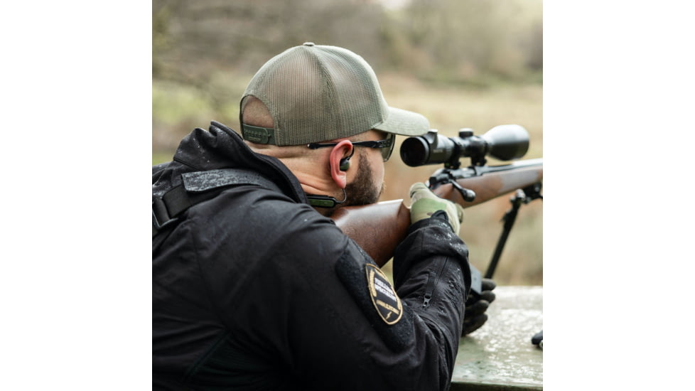 ISOtunes Sport Advance BT 2.0 Protective Ear Plugs, 26 dB, 1 Pair, OD Green, Universal, IT-36B