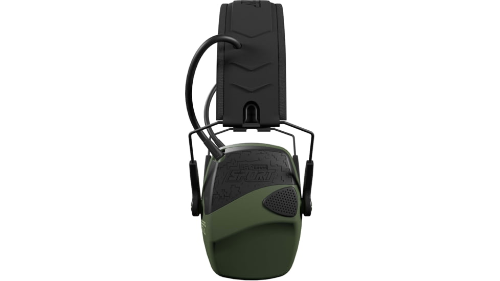 ISOtunes Sport DEFY Slim Tactical Earmuffs, 20 NRR, OD Green, IT-40