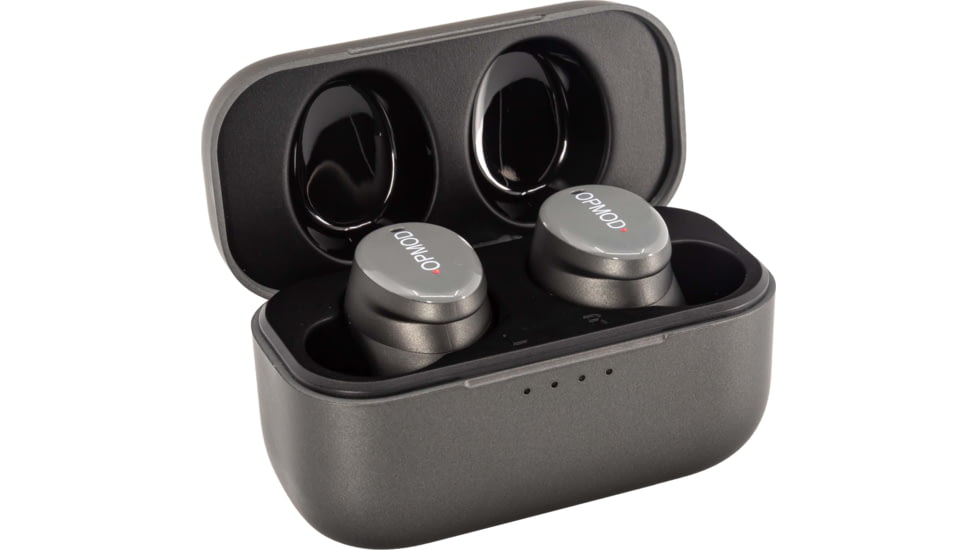 ISOtunes Sport OPMOD CALIBER True Wireless Tactical Earbuds w/ Bluetooth, 25 NRR, Wolf Gray, Universal, IT-17OPGR