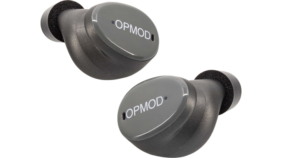 ISOtunes Sport OPMOD CALIBER True Wireless Tactical Earbuds w/ Bluetooth, 25 NRR, Wolf Gray, Universal, IT-17OPGR