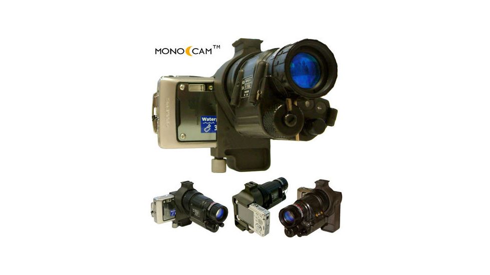 MVC-51009: Morovision MONOCAM Digital Camera Adapter Kit with Olympus Stylus Tough 8000 Digital Camera Silver