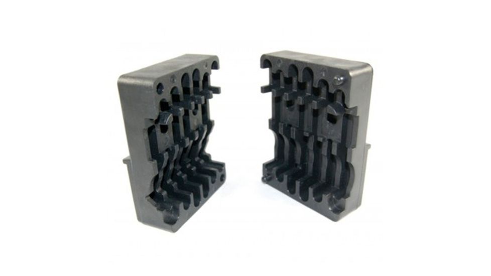 JE Machine Tech AR-15 Enhanced Upper Vise Block, Black TS-GT2B