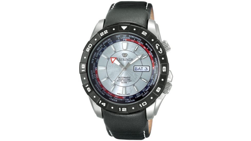 J. Springs Beb057 Automatic Travel Mens Watch JSPBEB057