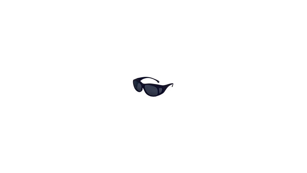 Jackson Safety Nemesis Safety Eyewear, Black Frame, Blue, Universal 14481