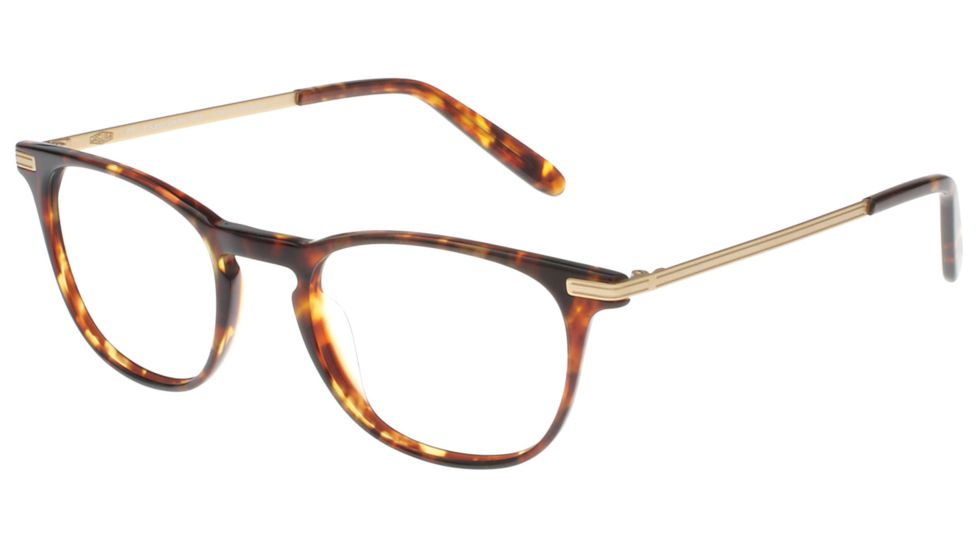 Jaguar Spirit 31705 Single Vision Prescription Eyeglasses, Tortoise/Matte Gold Frame, JG317054305SV