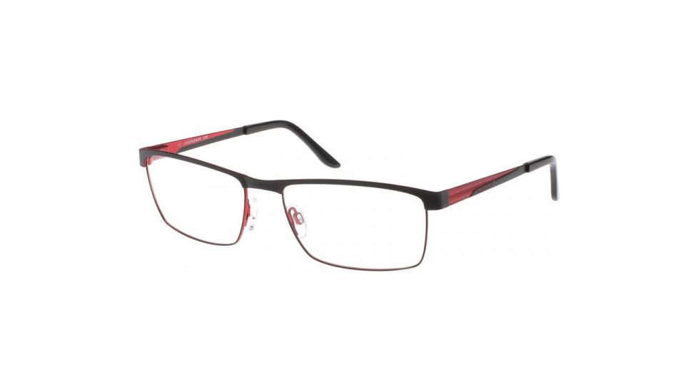 Jaguar Spirit 33566 Bifocal Prescription Eyeglasses, Black/Red Frame, JG33566938BI
