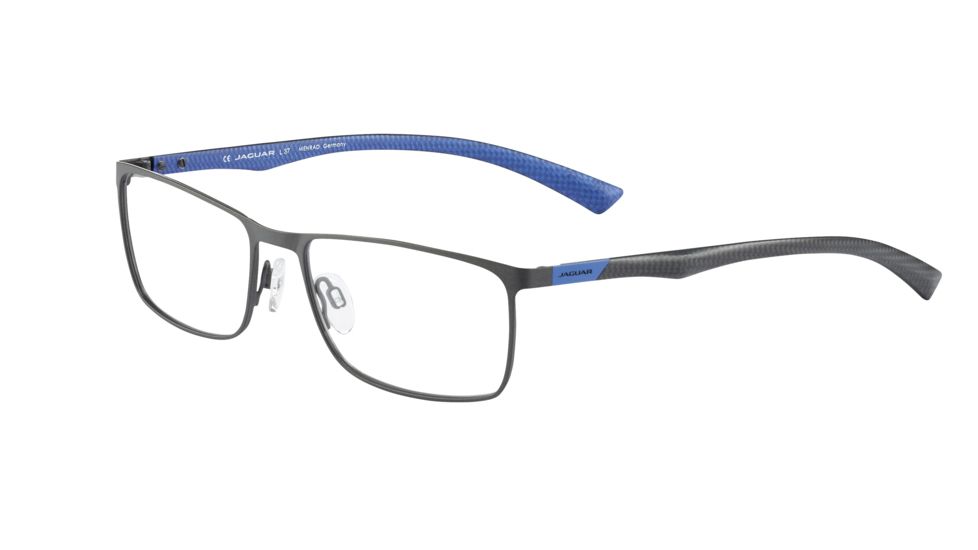Jaguar Spirit 33580 Progressive Prescription Eyeglasses, Grey/Blue Frame, JG335801026PR