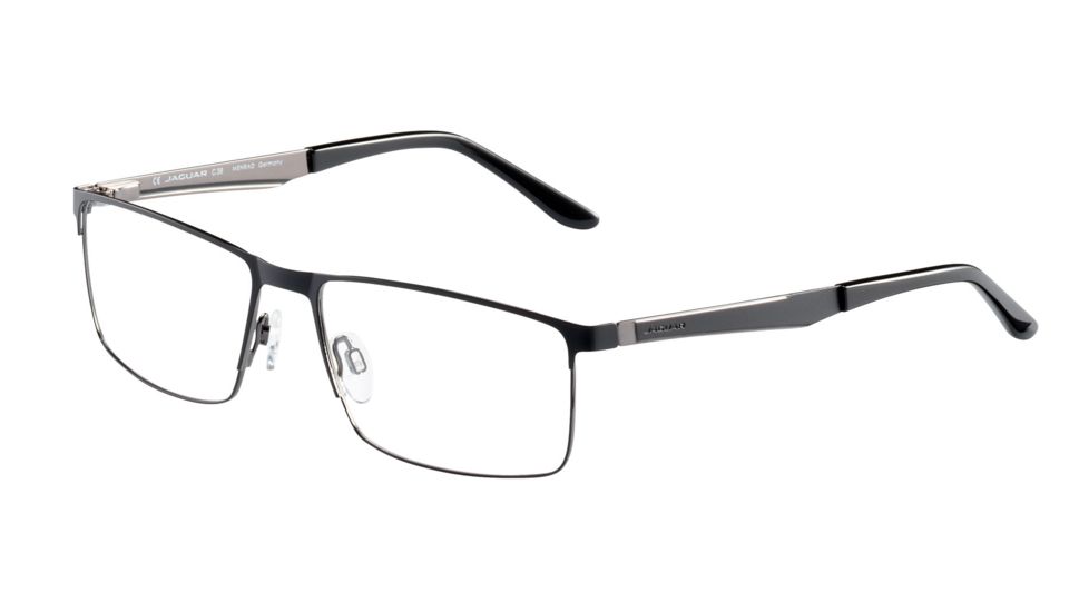 Jaguar Spirit 33585 Progressive Prescription Eyeglasses, Black/Gunmetal Frame, JG335851078PR