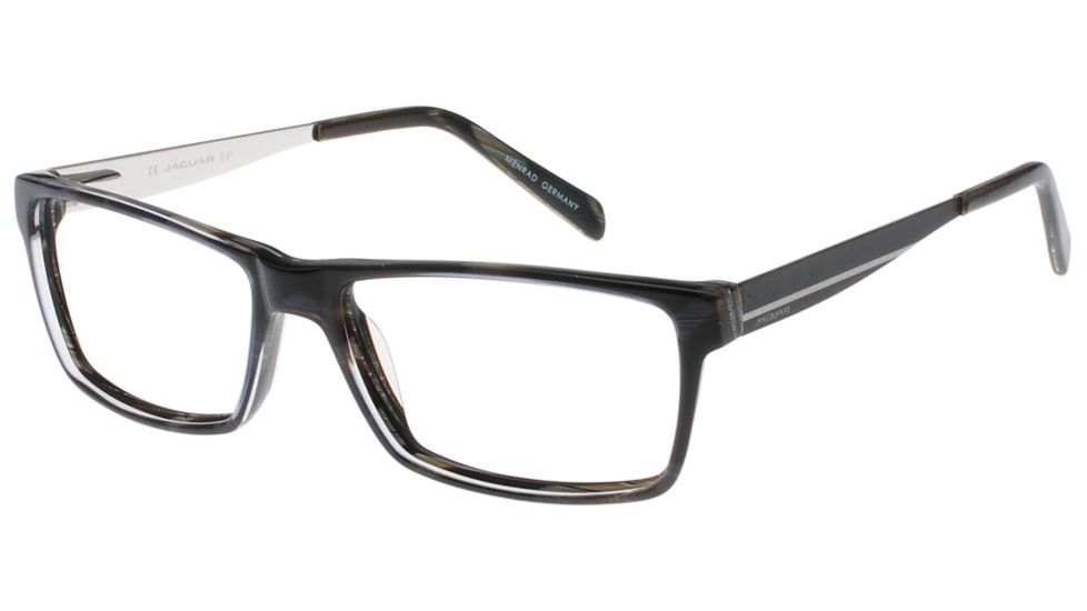 Jaguar Spirit 39203 Bifocal Prescription Eyeglasses, Brown/Blue/Horn Frame, JG392036499BI