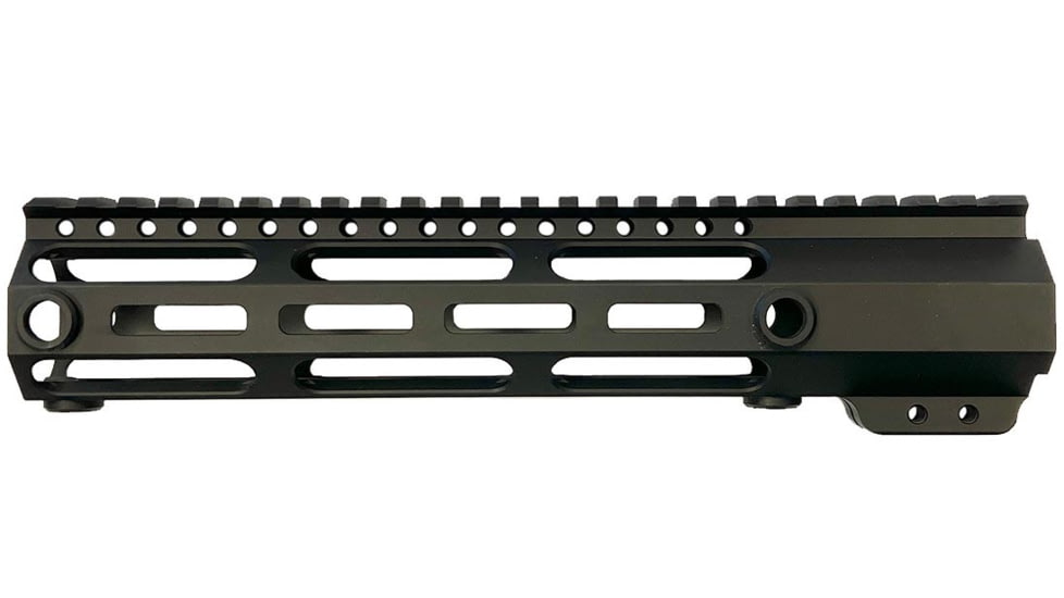 JE Machine Tech AR-15 M-Lok Versatile Free Float Handguard, 10in, Barrel Nut Included, Black, PS-223MLK10IBLK