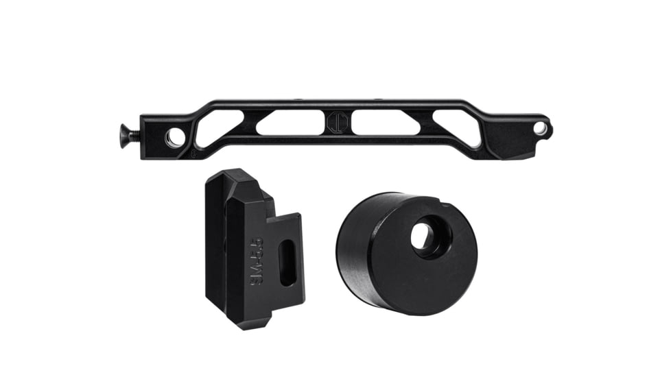 JMac Customs AB-8R Arm Bar with Brace Adapter for 5.5mm Folding Aks, 8in, AB-8R+AB-BA+SM-5.5