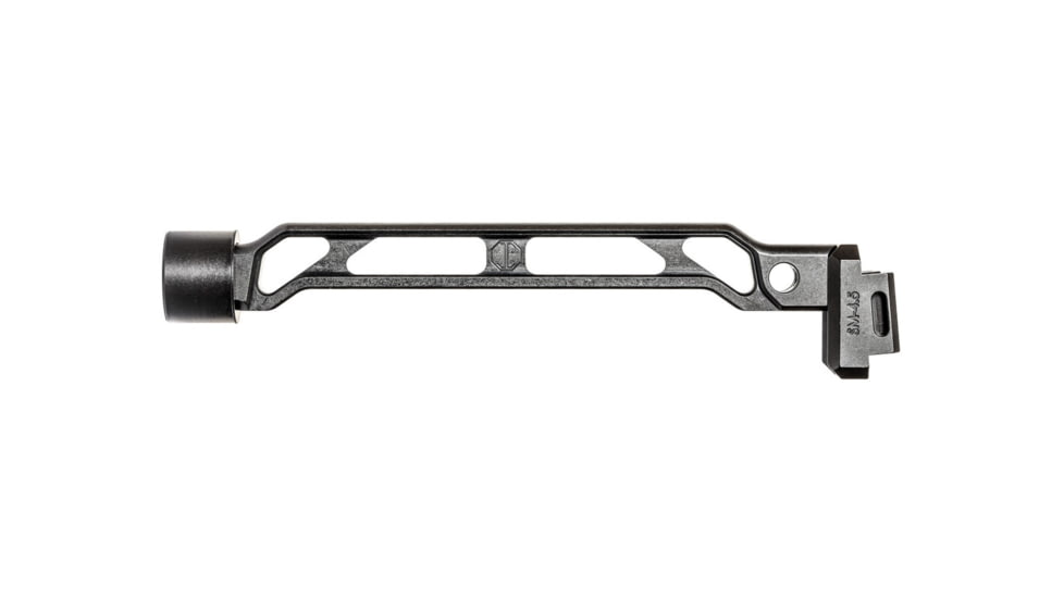 JMac Customs AB-9R Arm Bar with Brace Adapter for 4.5mm Folding AKs, 9in, Rise, AB-9R+AB-BA+SM-4.5